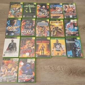 Xbox original games 17 total all working condition